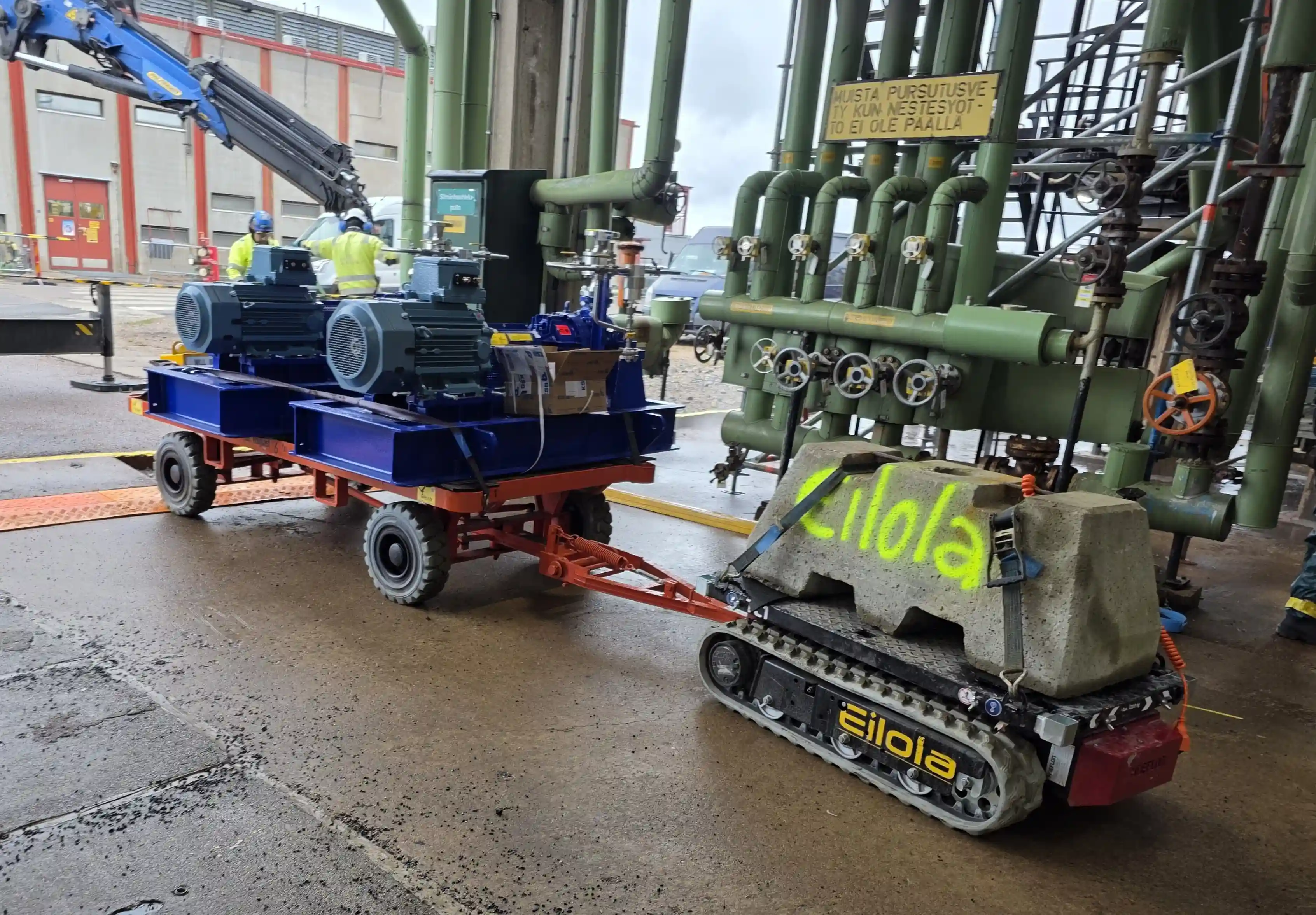 Erikoiskalusto ja tarkkuutta vaativat siirrot